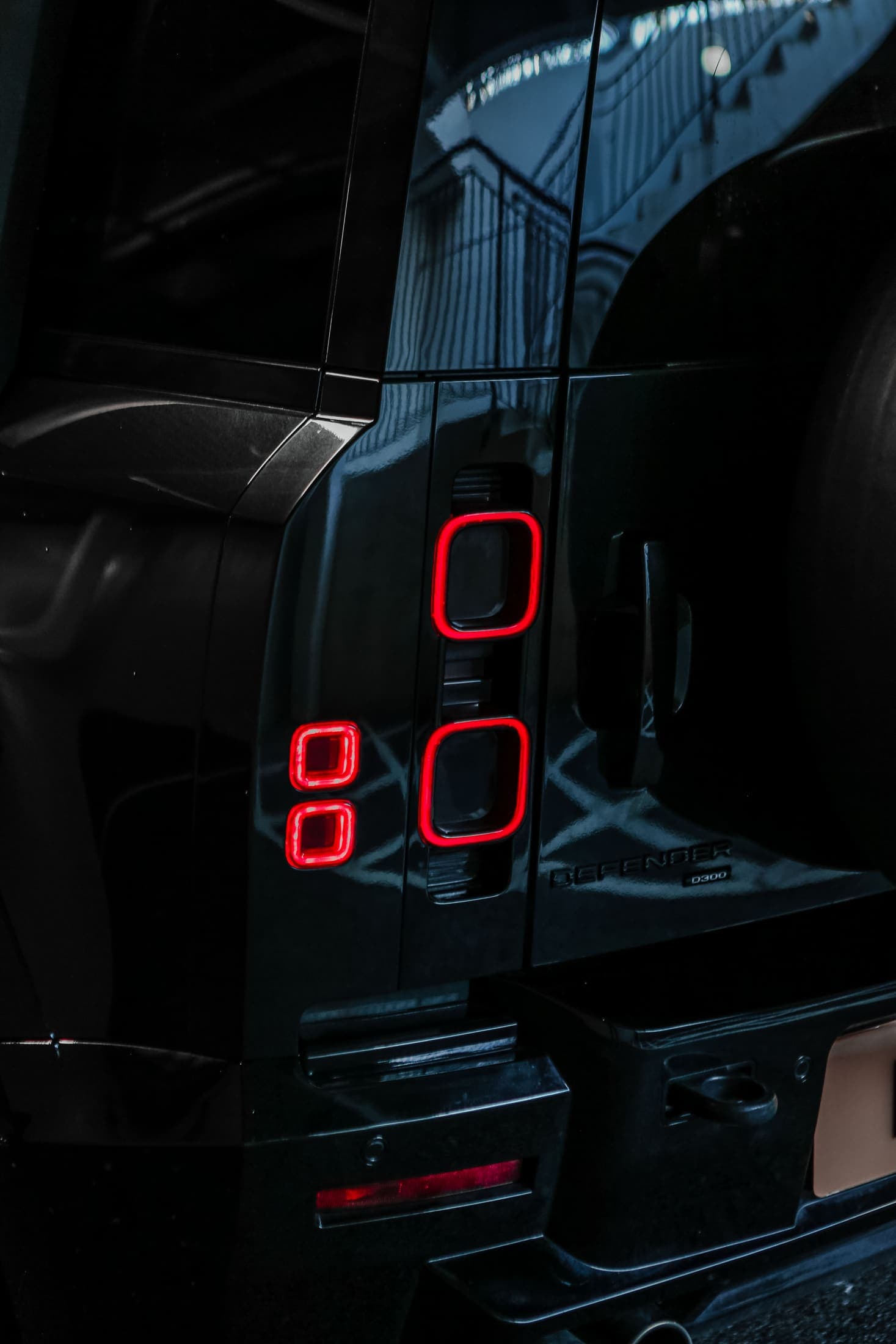 Defender Black 110 Bodykit still