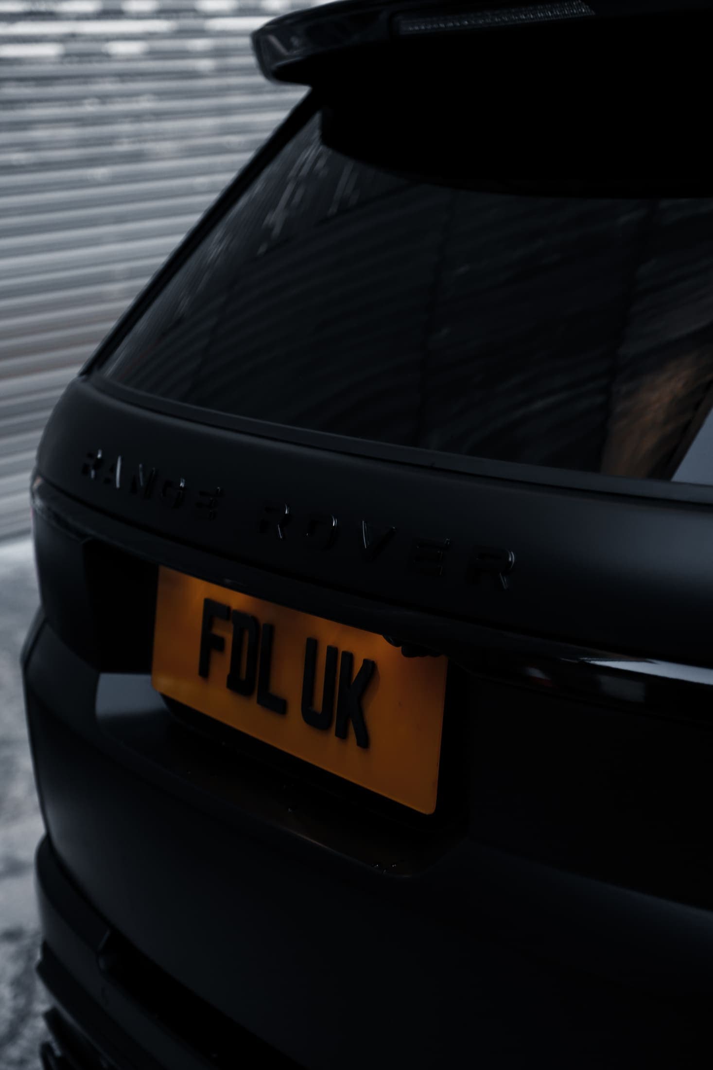 Range Rover Sport LM Satin Black still