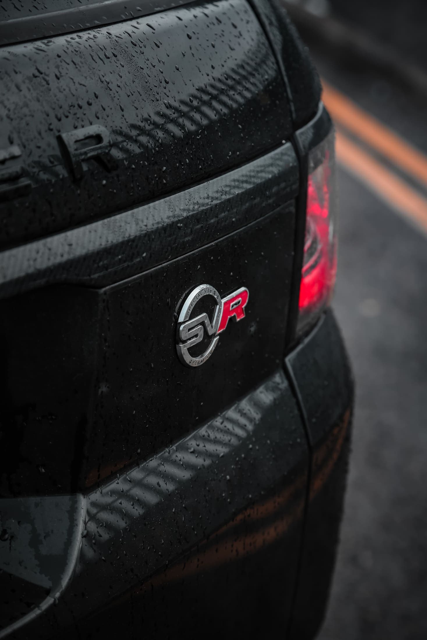 Range Rover SVR still