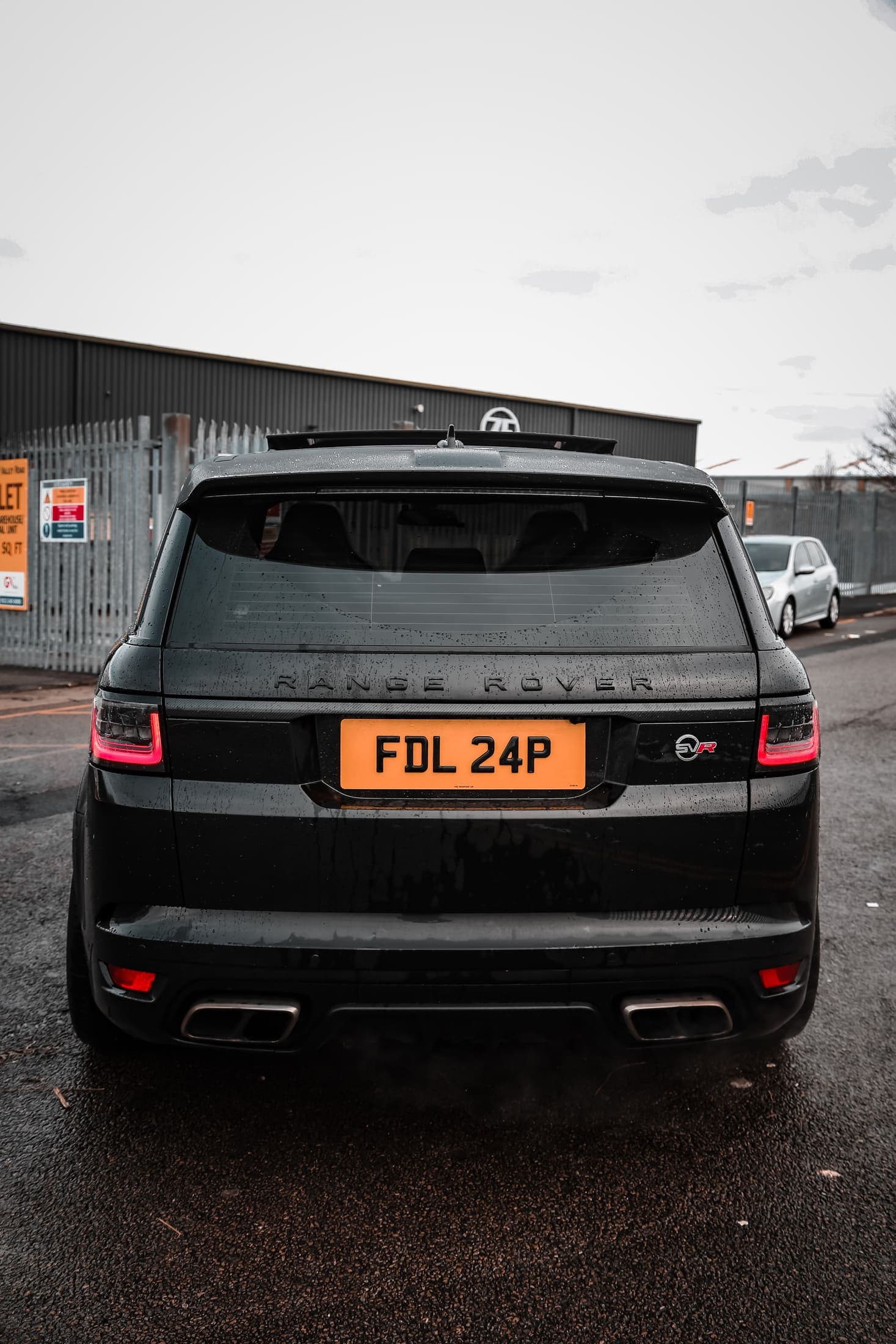 Range Rover SVR still