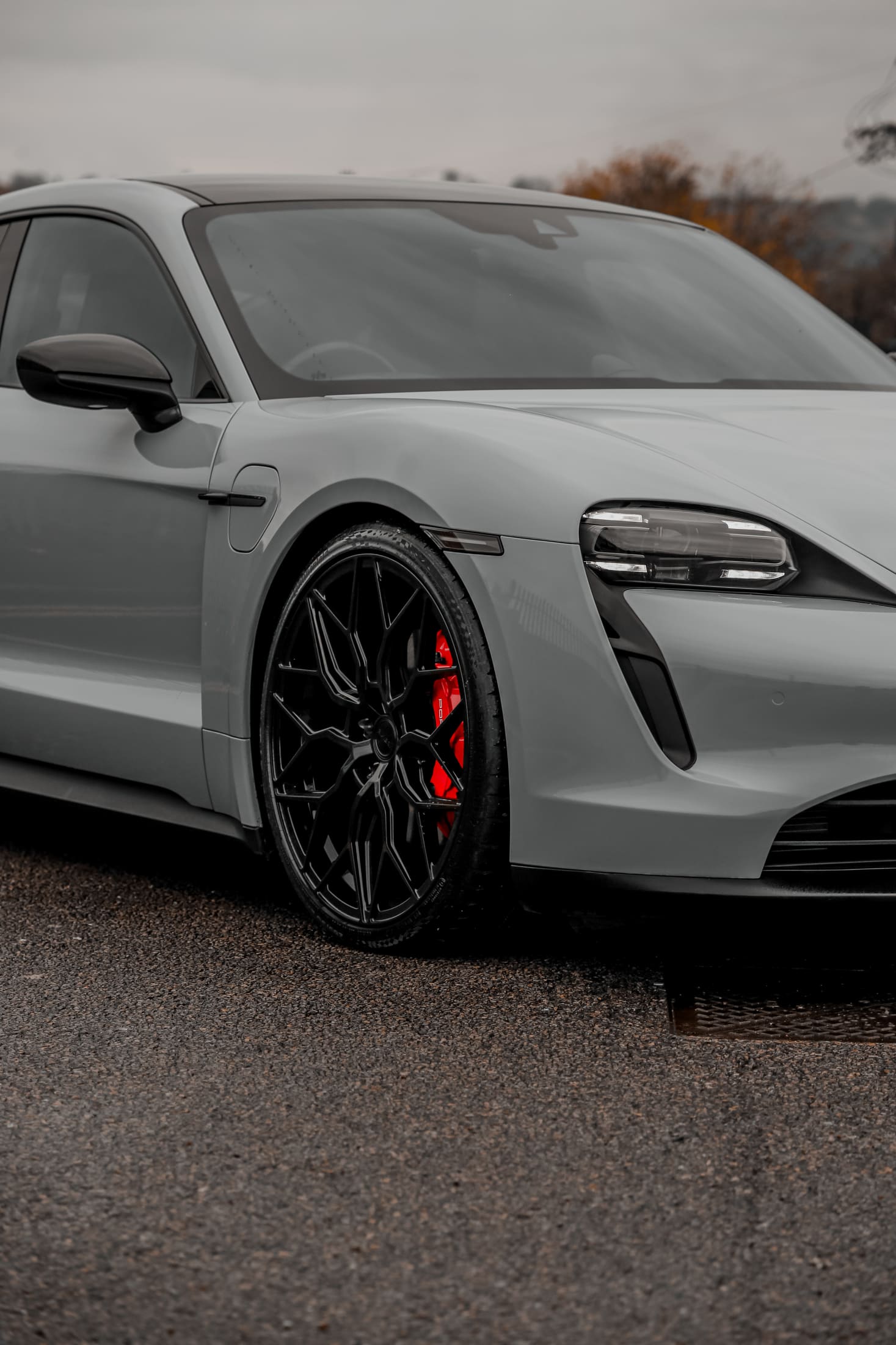 Porsche Taycan Wrap + Wheels still