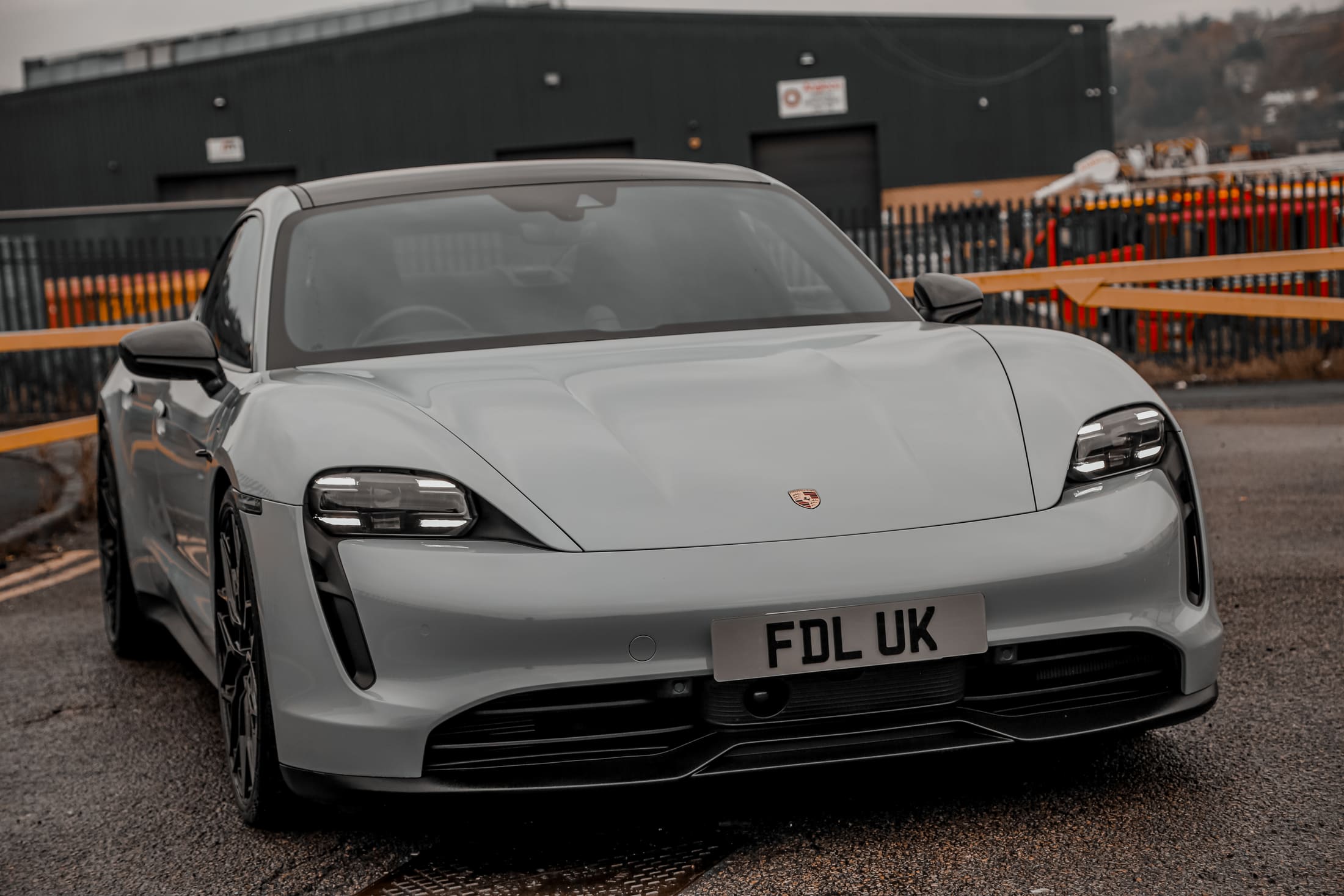 Porsche Taycan Wrap + Wheels still